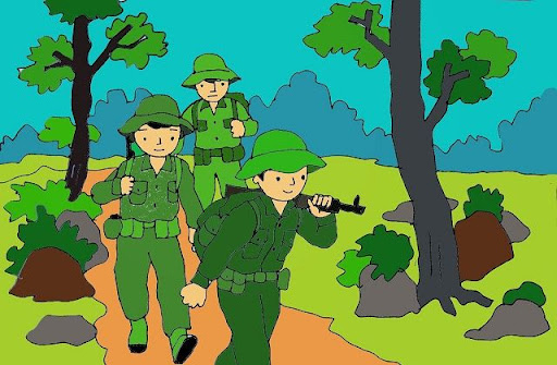 Thơ hay về chú bộ đội dễ thuộc