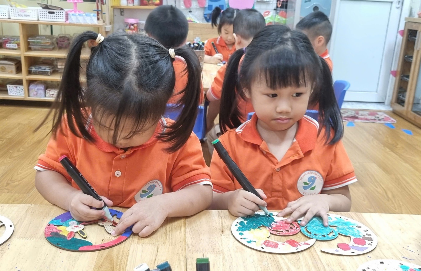 A group of children painting

AI-generated content may be incorrect.