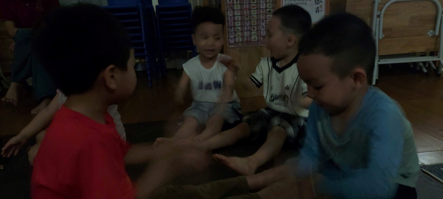 A group of children sitting on the floor

AI-generated content may be incorrect.