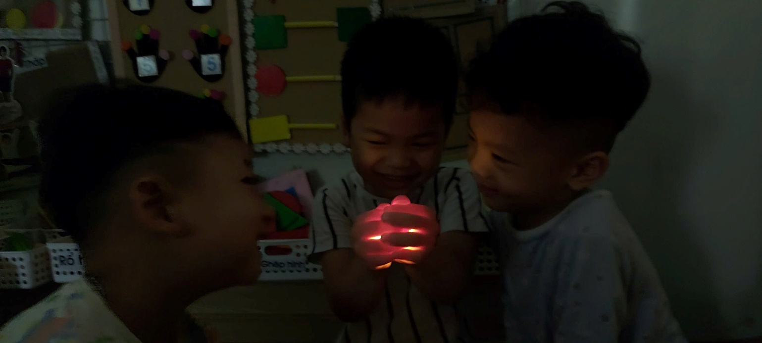 A group of children playing with a glowing object

AI-generated content may be incorrect.